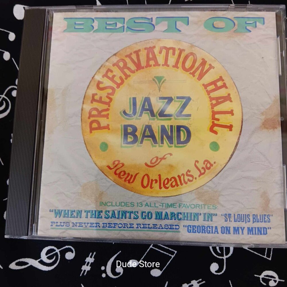 Preservation Hall Jazz Band of New Orleans - The Best of - 1989 CD - 13 Songs